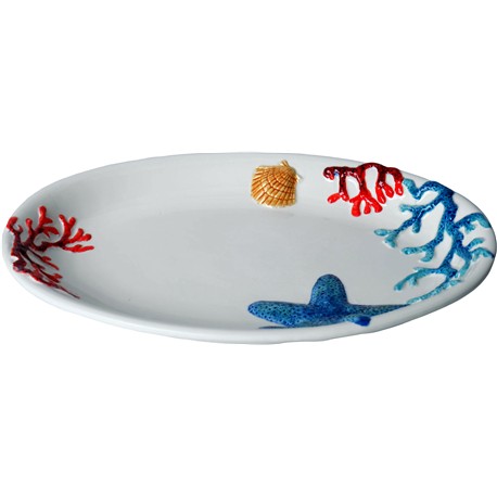 BANDEJA OVALA MARINA 34,5X24,5X3,5 CM