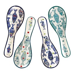 CUCHARA 26 CM D PECES SURTIDOS