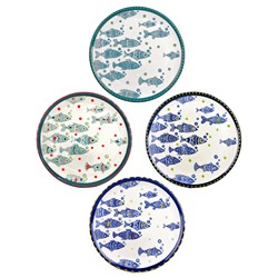 PLATO DE PIZZA 31CM PECES SURTIDOS