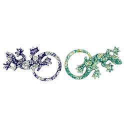 LAGARTIJA IMAN 9,5X5X1,5 CM FLOWERS PAS