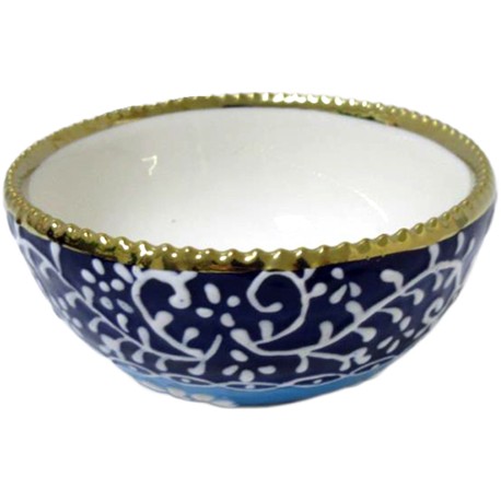 CUENCO 11 CM FILO ORO