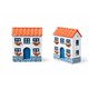 CASITA DE CERAMICA DECORATIVA 6X3X7 CM
