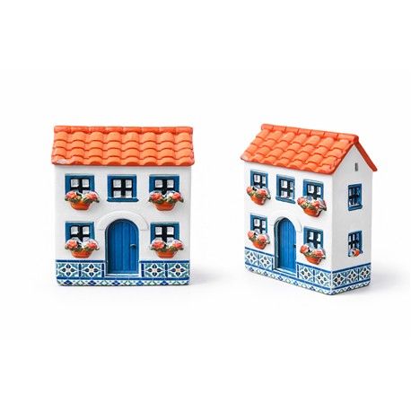CASITA DE CERAMICA DECORATIVA 6X3X7 CM