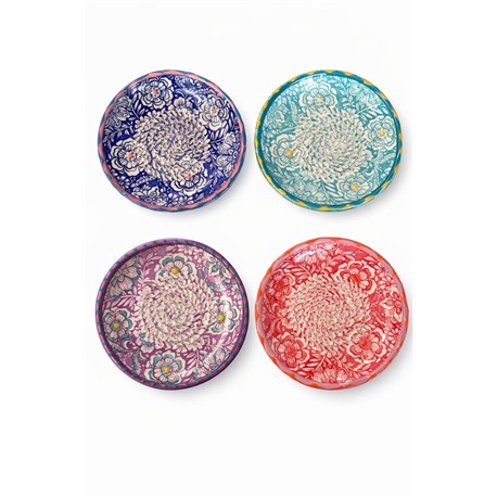 RASCA AJOS 12 CM FLOWERS PASTEL