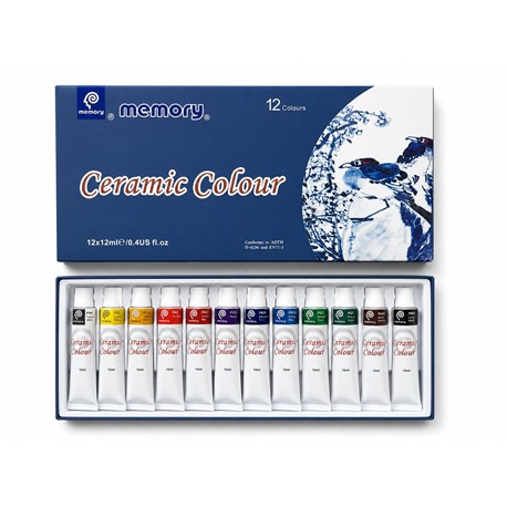 PINTURAS ACUARELAS 12 COLORES DE 12 ML