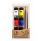 PINTURAS ACUARELAS 6 COLORES DE 12 ML Y 2 BROCHAS